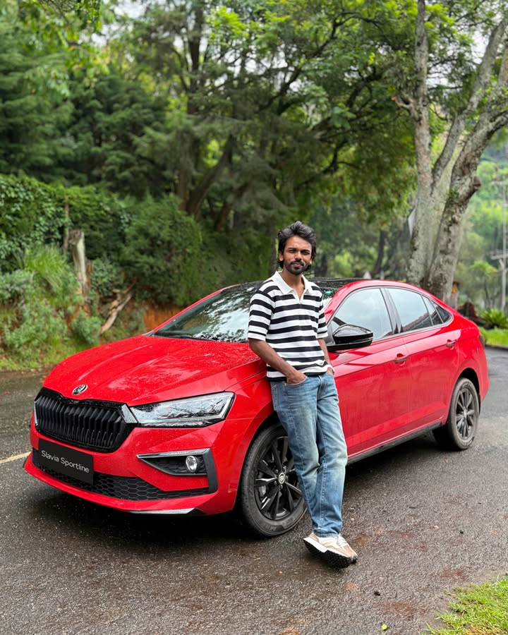For Vinish, the koda Slavias design is what makes every drive feel special