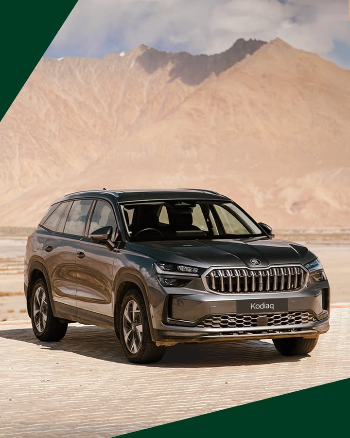 The Kodiaq isnt built to escape the wild its made to move through it, beautifully. SkodaIndia SkodaKodiaq LetsExplore
