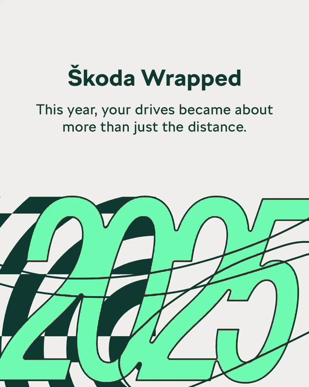 Turns out your year behind the wheel came with stats. Dive into your koda Wrapped 2025
