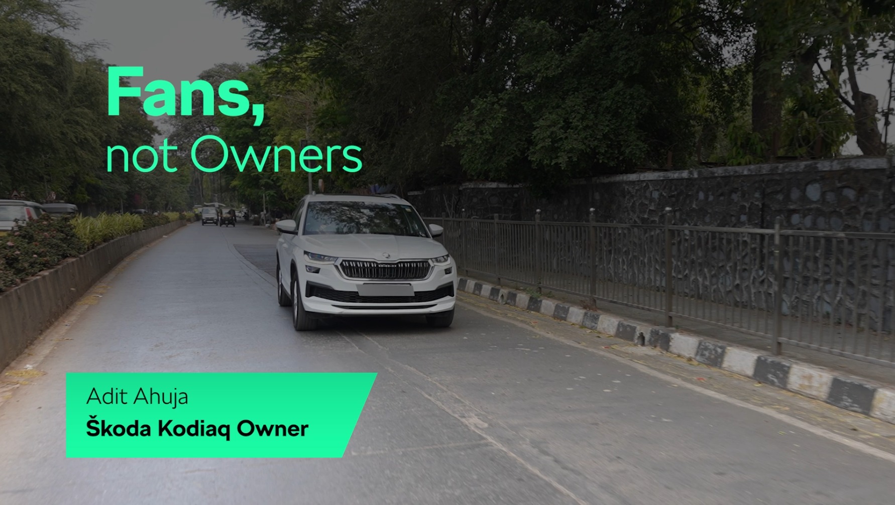 For Adit, owning a koda has been about reliability, clarity and support whenever he needs it