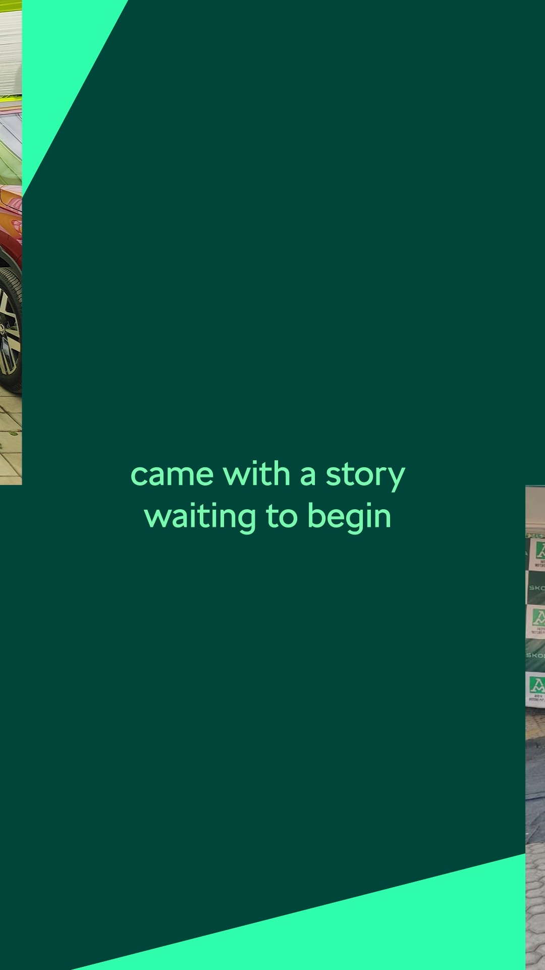 Theres something special about the first drive home