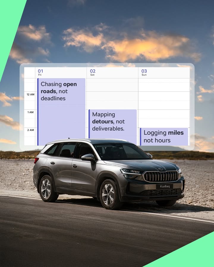 A little spontaneity, a little fresh air and a drive that makes everything feel lighter