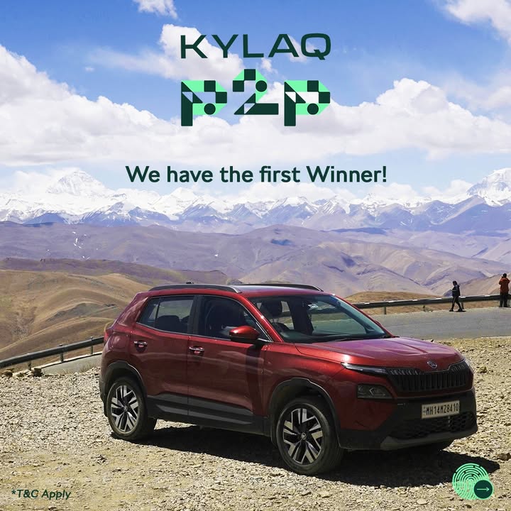 We have our first KylaqP2P winner. Now its your turn