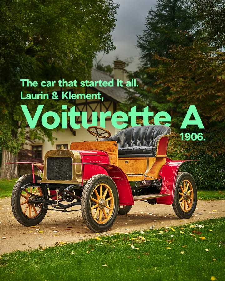 Before the first drive, came the first crank