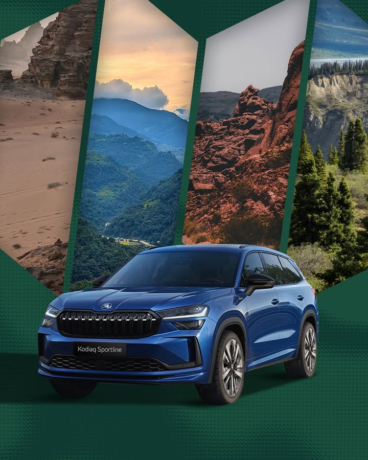 Rough or refined, the koda Kodiaq moves with a confidence that never needs to announce itself