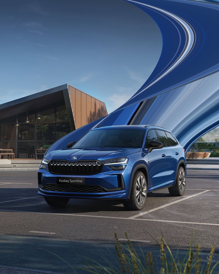 Stretch your horizons. The Kodiaq Sportline makes room for bigger adventures