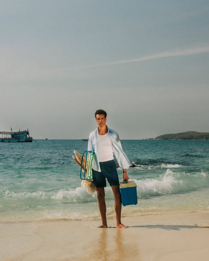 The art of dressing easy Crisp linen, relaxed silhouettes, and a palette borrowed from the shore because style should mov...
