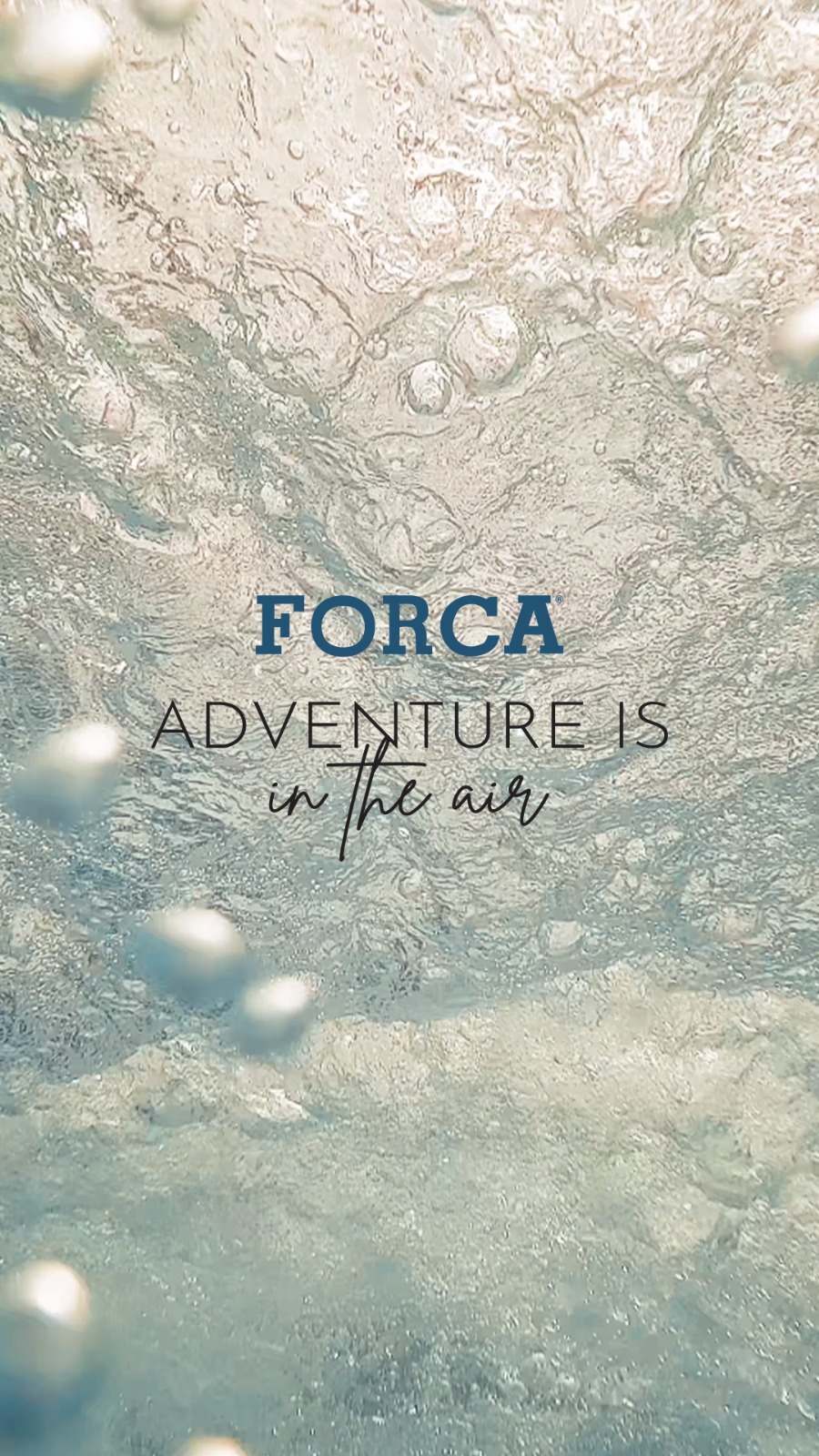 Adventure is in the air, and it smells like something unforgettable. FORCA. Your fragrance for every adventure
