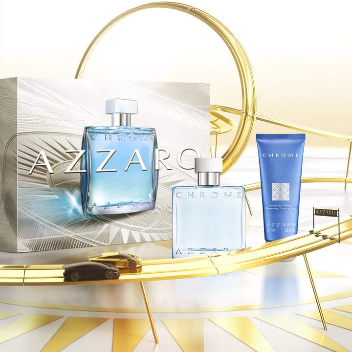 This Fathers Day, dont leave it to chance take charge of your world with the Azzaro Chrome range