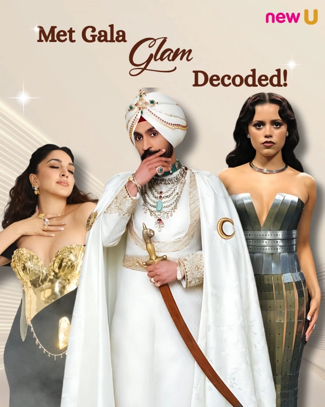 MET GALA 2025 DECODED BY NEWU The glam Unmatched. The drama Red carpet certified