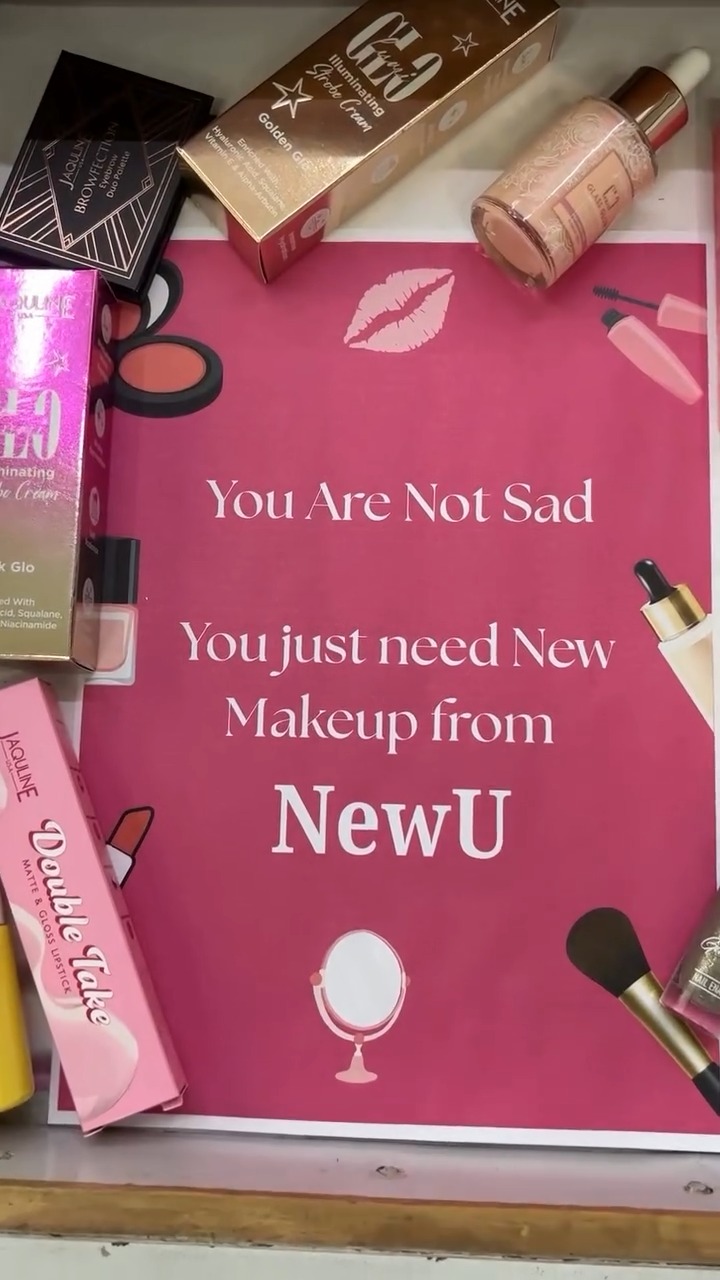 Feeling meh Youre not sad you just need a beauty pick me up from NewU A swipe of gloss, a dab of blush ...