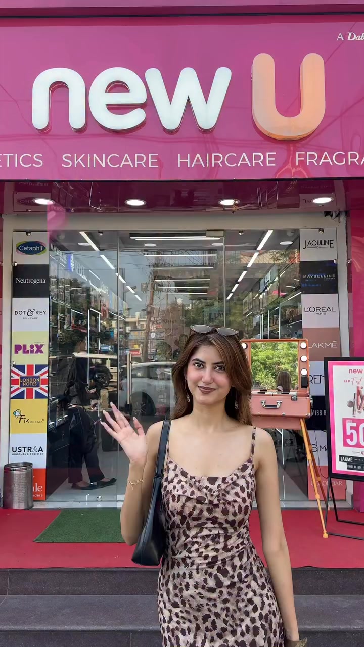 Hello Jammu beauties She just explored our recently opened NewU Store she is obsessed already Its like stepping int...