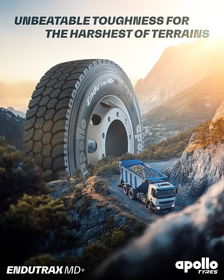 Experience unmatched durability with our Endutrax Range, specially engineered for On off Road usage ApolloTyres GoTheDi...