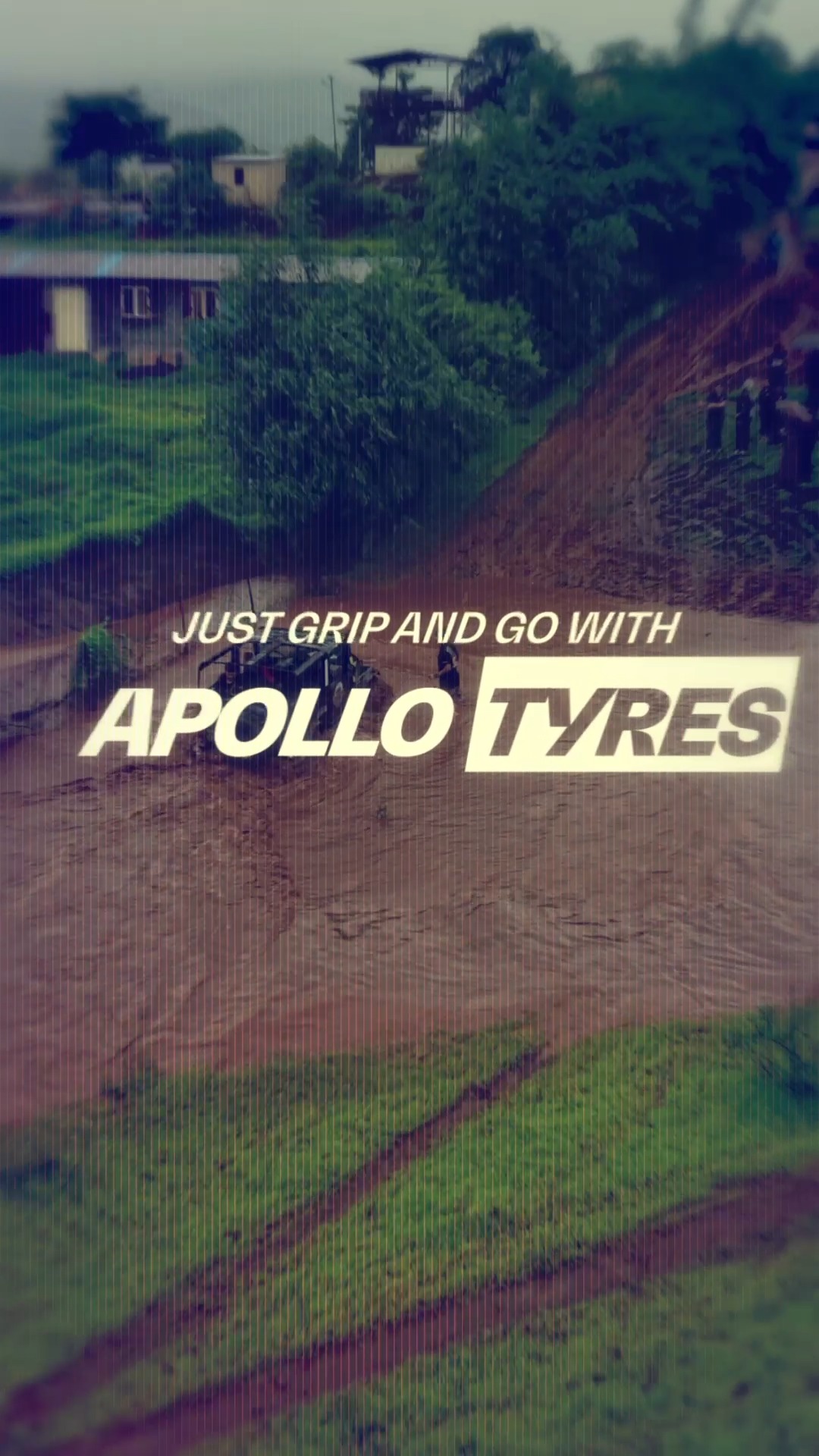 Grey skies. Open roads. A ride through the rain, with a grip that goes a long way