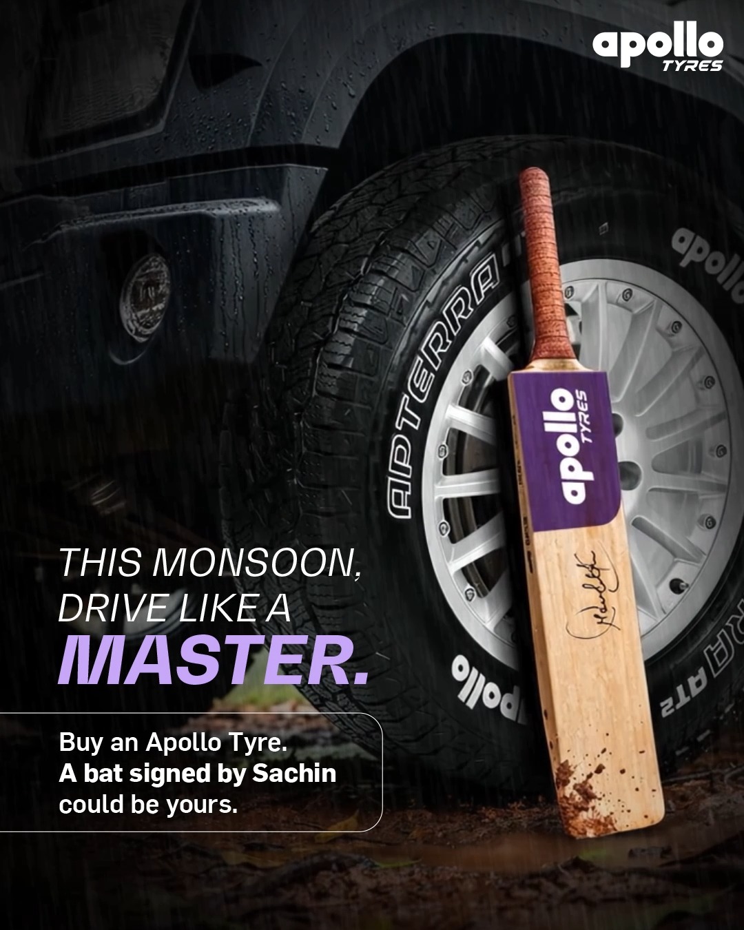 With great performance, comes a great surprise. This Monsoon, a bat signed by Sachin Tendulkar could be yours