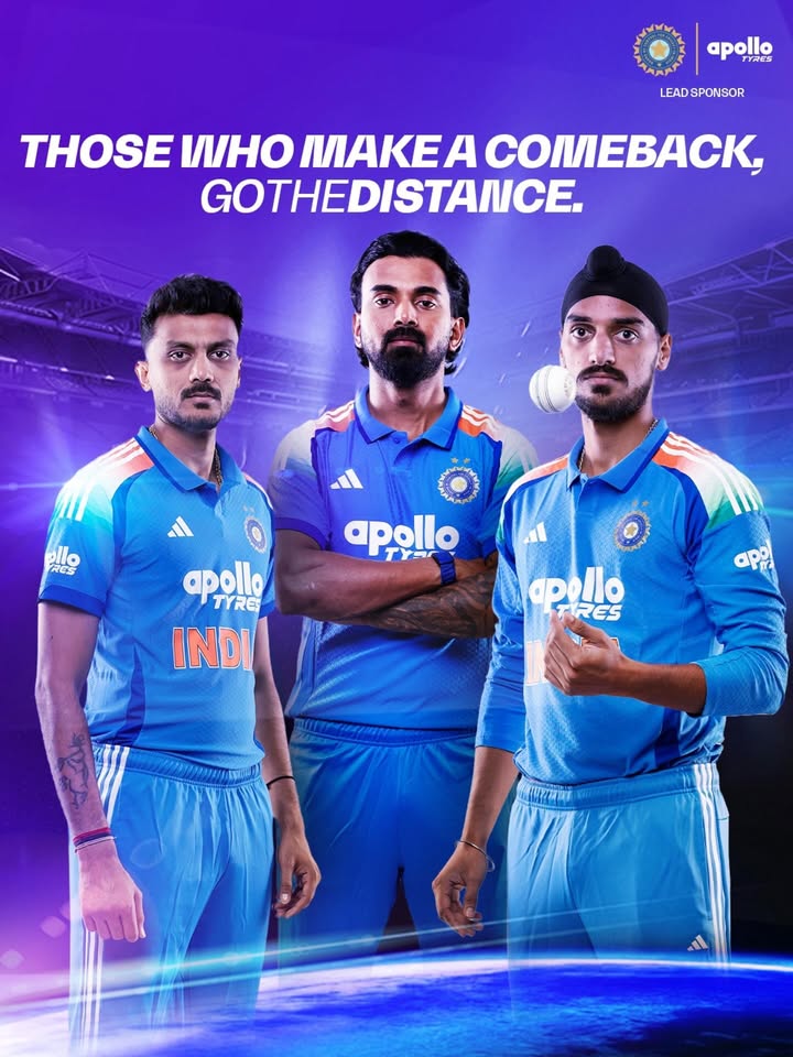 Today was tough, but the spirit is stronger. Team India shows that those who make a comeback Go the Distance