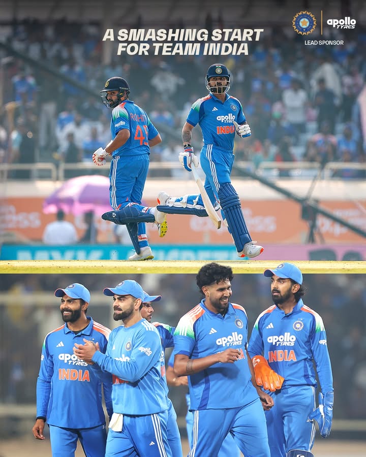 Team India showed up with focus and determination. Thats what it means to GoTheDistance