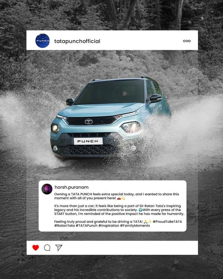 Your story fuels our passion and reminds us of why we do what we love Share your vibe by using TataMotorsMoments and stan...