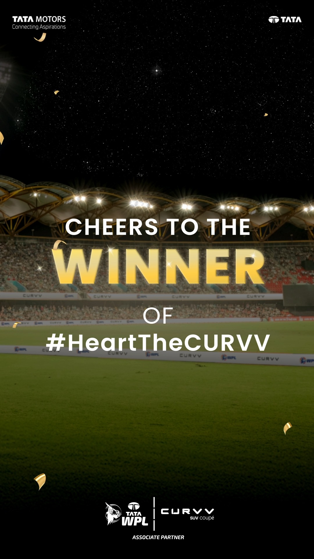 Congrats, Shivam Pahwa, you CURVVed your way to victory Ready to make your mark Week 2 of HeartTheCURVV is now...