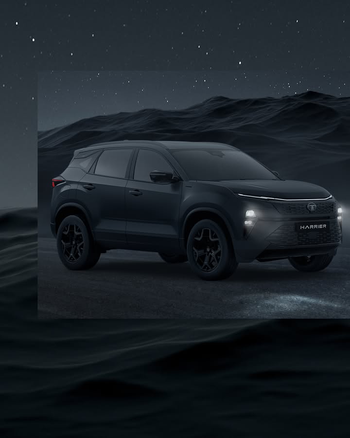 Every detail, quietly dominant. This is the Harrier STEALTH Edition. Visit https bit