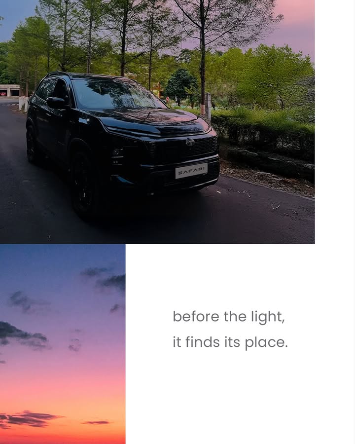 In the thick of the fog, Sanjeebs Safari doesnt hide Safari SafariDARK TataSafari TataMotorsPassengerVehicles TataMot...