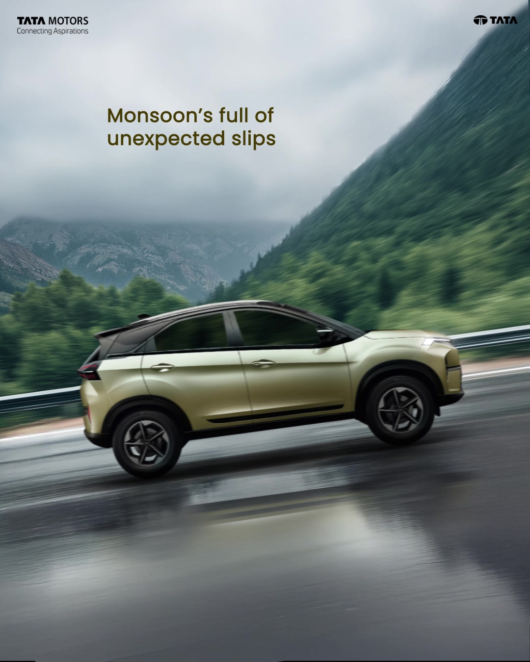 Rise above the rain Hill Hold Control has your back. Book your Nexon 2025 today https cars.tatamotors.com nexon ice