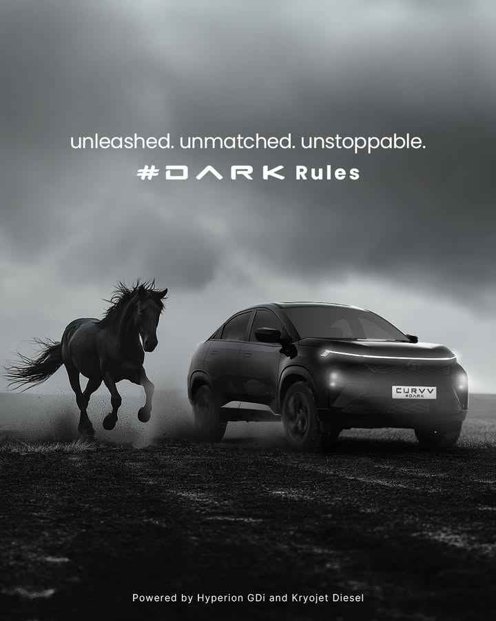CURVV DARK Fast enough to make time stand still