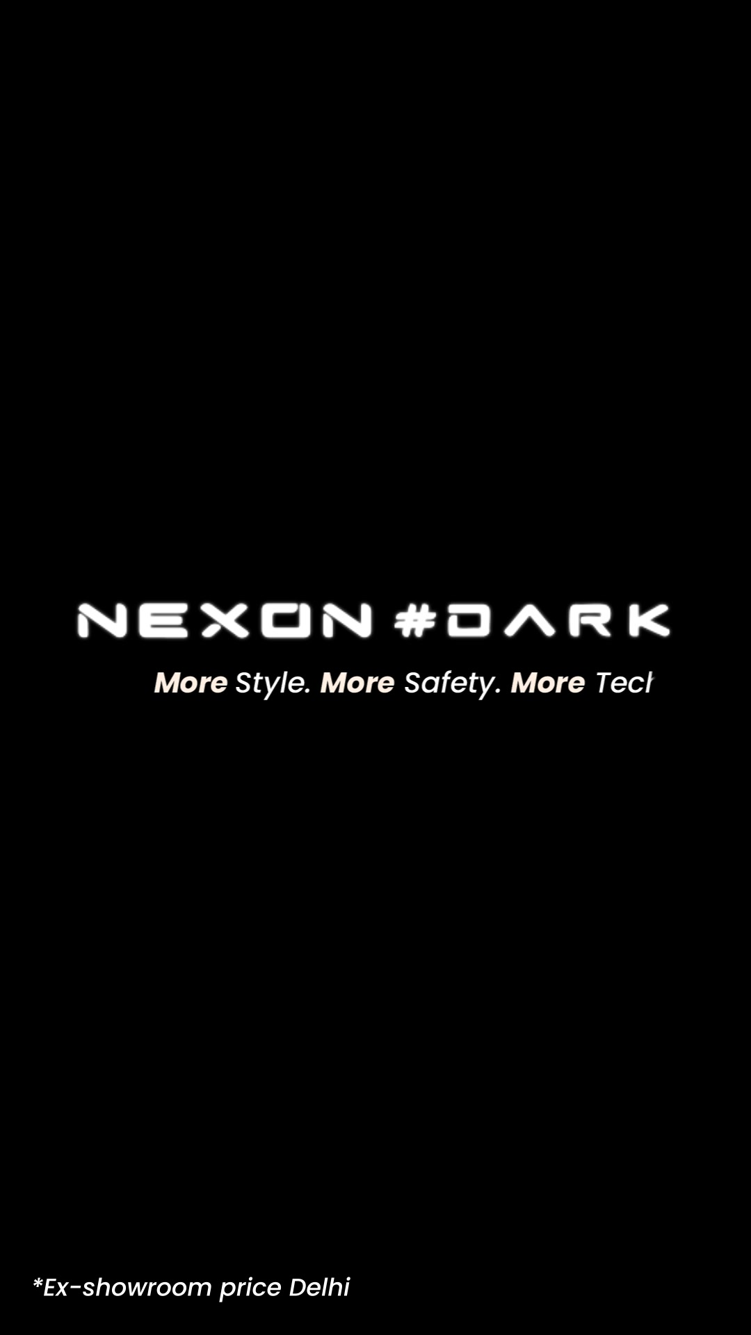 Presence that doesnt ask. It commands. DARK Book yours today https cars.tatamotors.com nexon ice edition dark