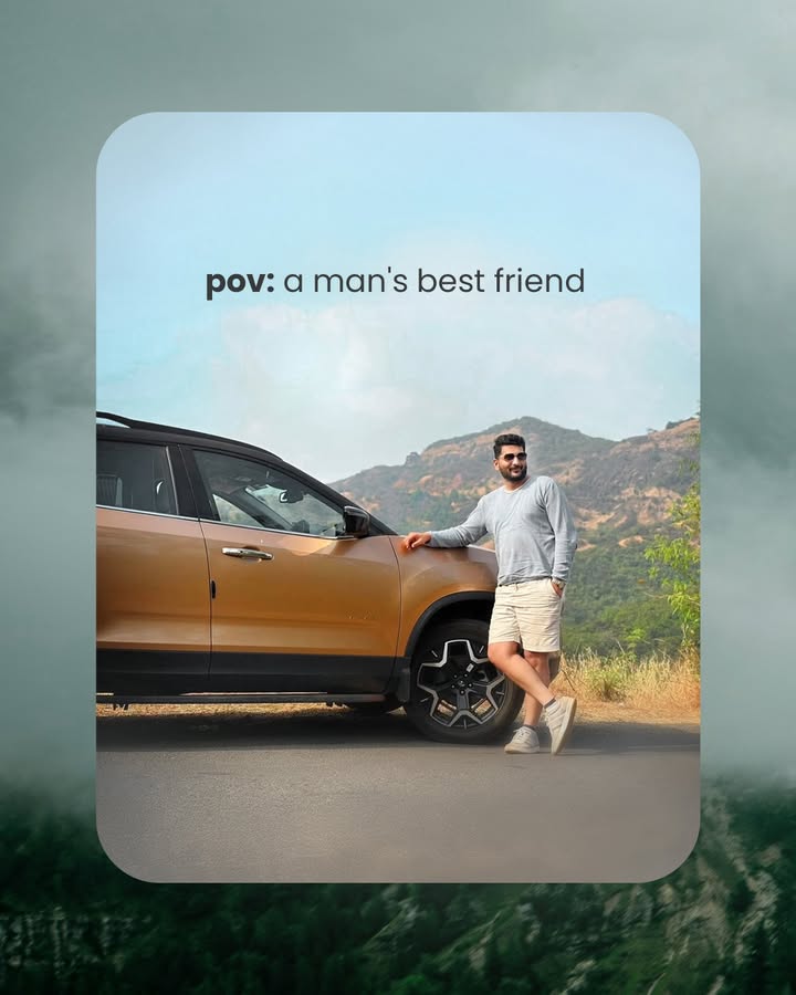 Shubbham found an adventurous buddy in Safari