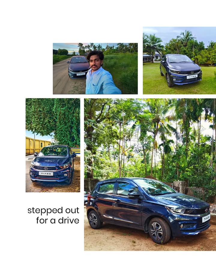 With my favourite road companion by my side, every adventure comes alive Rahul Krishna Tiago ItsAChillCar TataTia...