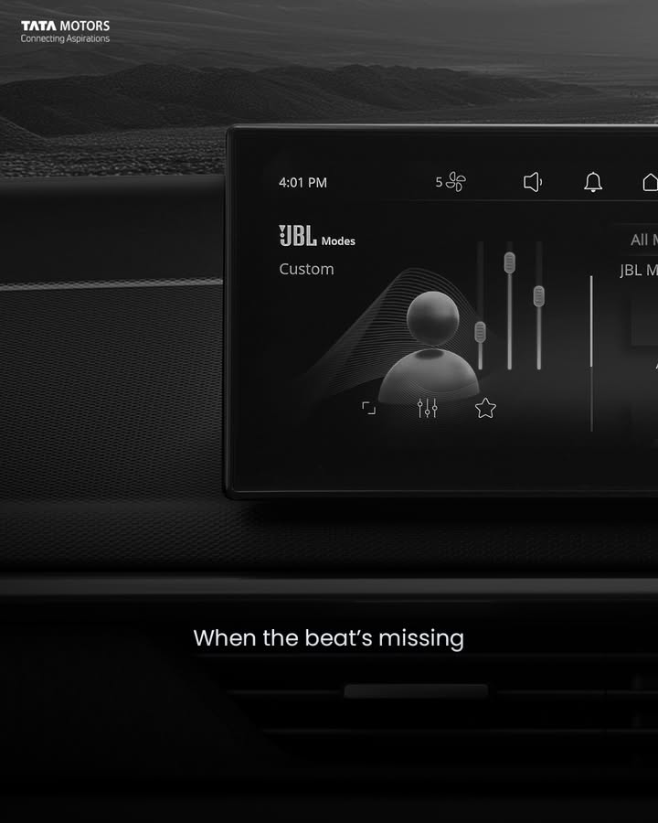 No buttons, just you and your beats on command Book your Nexon 2025 today https cars.tatamotors.com nexon ice