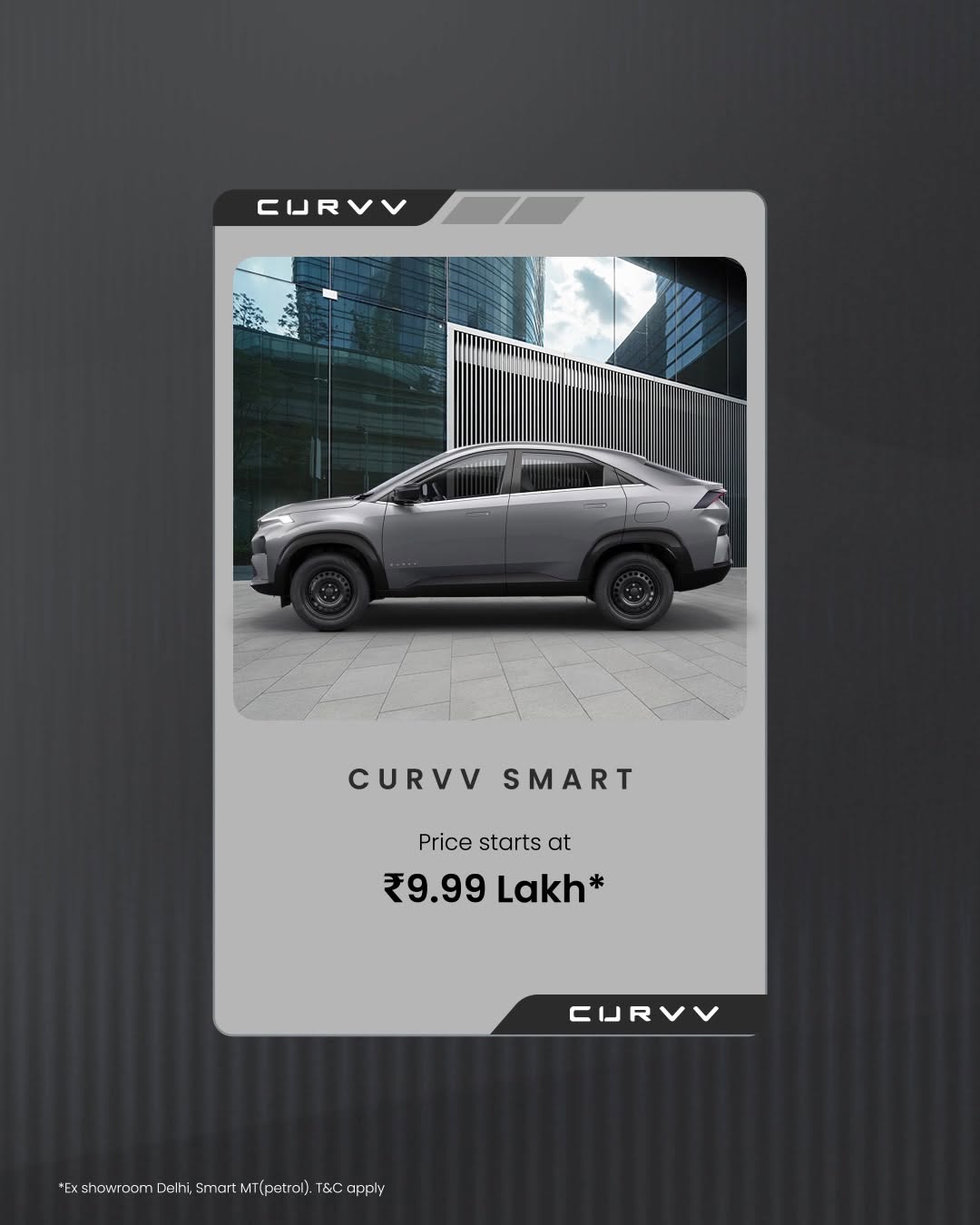 Make the smart move TakeTheCURVV TataCURVV CURVV SUVCoupe TataMotors TataMotorsPassengerVehicles