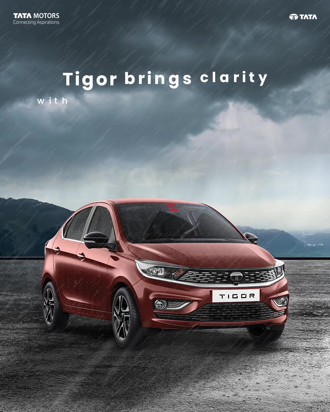 The weather calls for clarity and we deliver it Tigor TataTigor TheSedanForTheStars TataMotorsPassengerVehicles