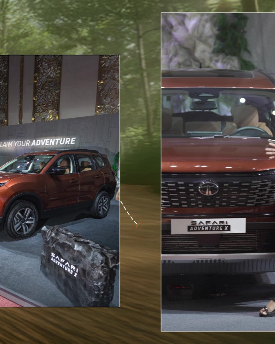 Auto experts get a closer look at the Adventure X edition during the media walkaround Built to dominate with fully loaded ...