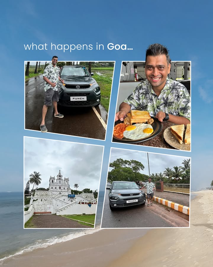 Proof that the only Goa plan that works is the one with India ki SUV in it