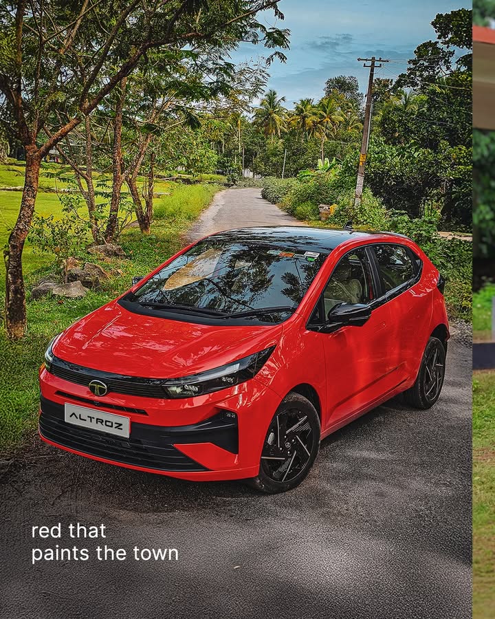 Red hot and road ready. Sooryan s ALTROZ doesnt just drive, it dazzles
