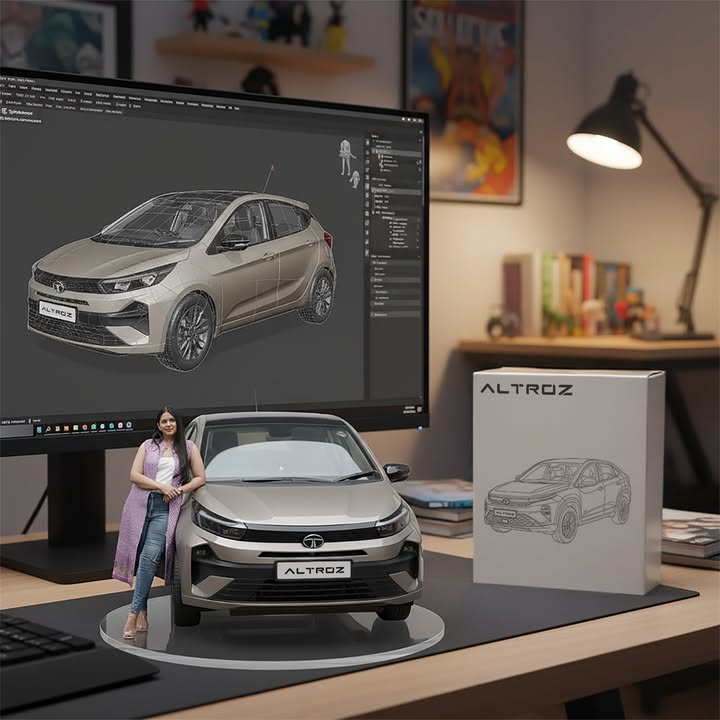 Desk size or life size, ALTROZ always makes you Feel Special