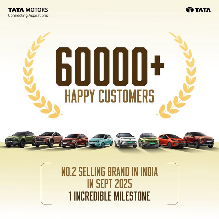 Tata Motors PV Sales Milestone September 2025 Click here to read more https bit