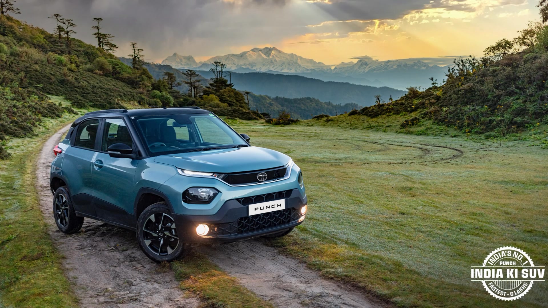 Every sunrise, a new journey. Every journey, India Ki SUV. TataPunch IndiaKiSUV 6LakhStrong FastestSellingSUV