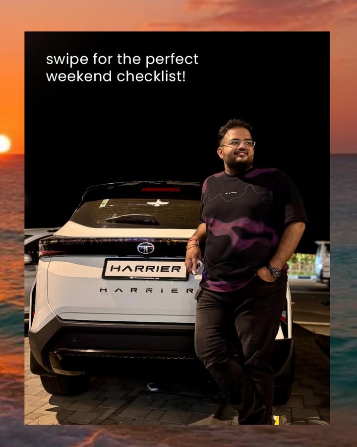 Krish and his Harrier don t chase the views, the views chase them TataHarrier Harrier TataMotorsMoments TataMotorsPassengerVehicles Krish and his Harrier don t chase the views, the views chase them TataHarrier Harrier TataMotorsMoments TataMotor...