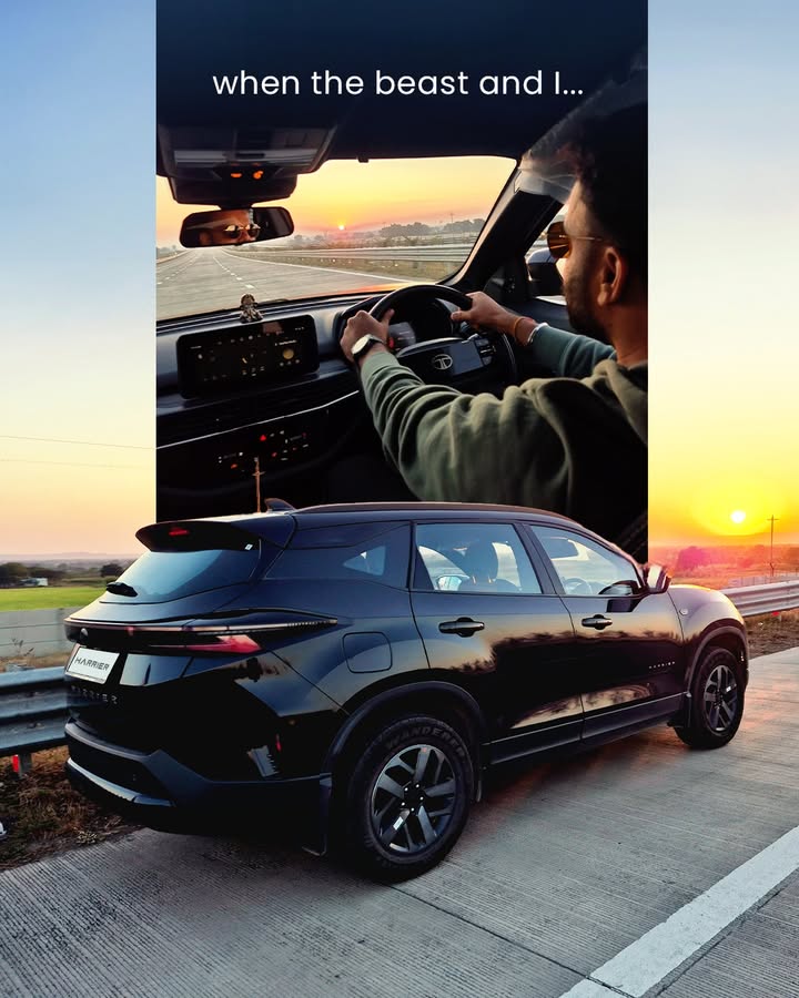 When Prashant and his Harrier share a frame, no one can look away TataHarrier Harrier TataMotorsMoments ...