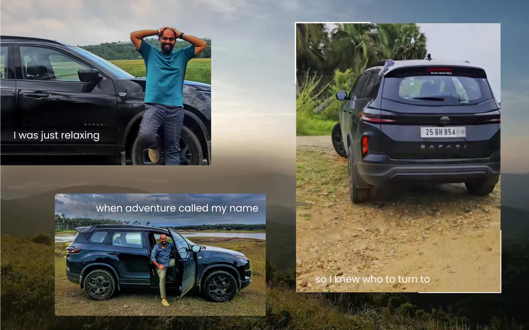 Sibichans Safari the friendship that runs on adventure ReclaimYourAdventure ReclaimYourLife Safari TataSafari TataMo...