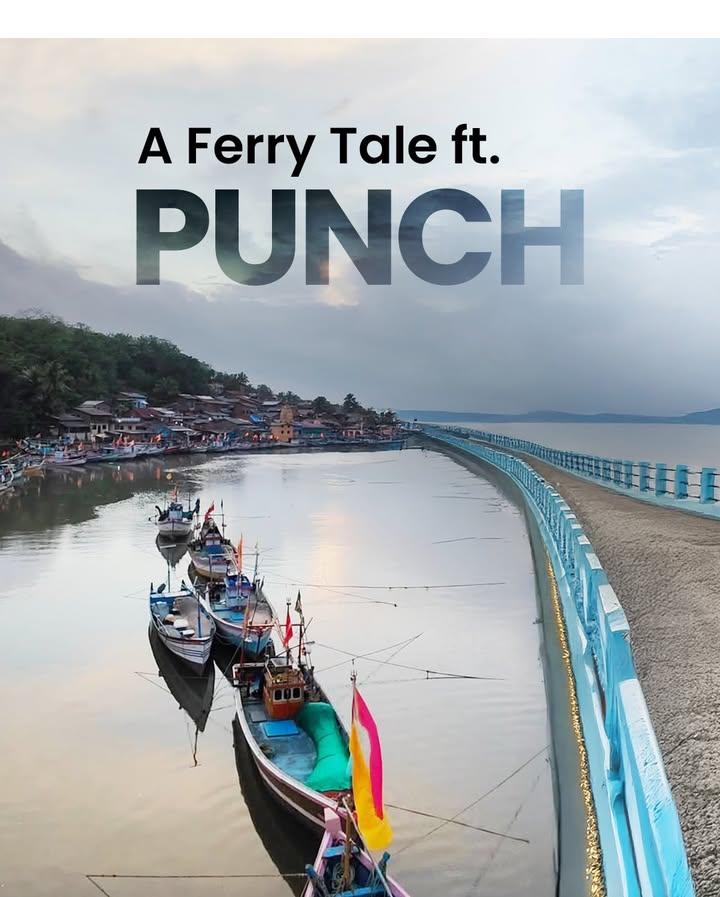 A little road, a little sea, and a lot of Punch. ft