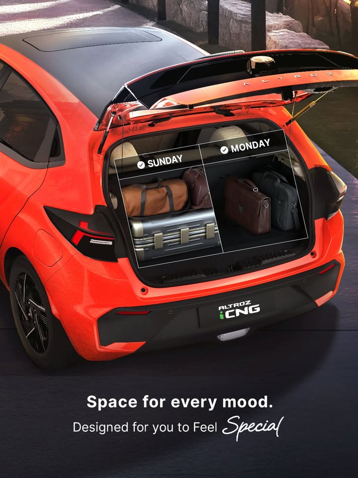 Two days, two moods one Boot Space that fits it all. Visit https bit.ly AllNewAltrozBookNow to book now