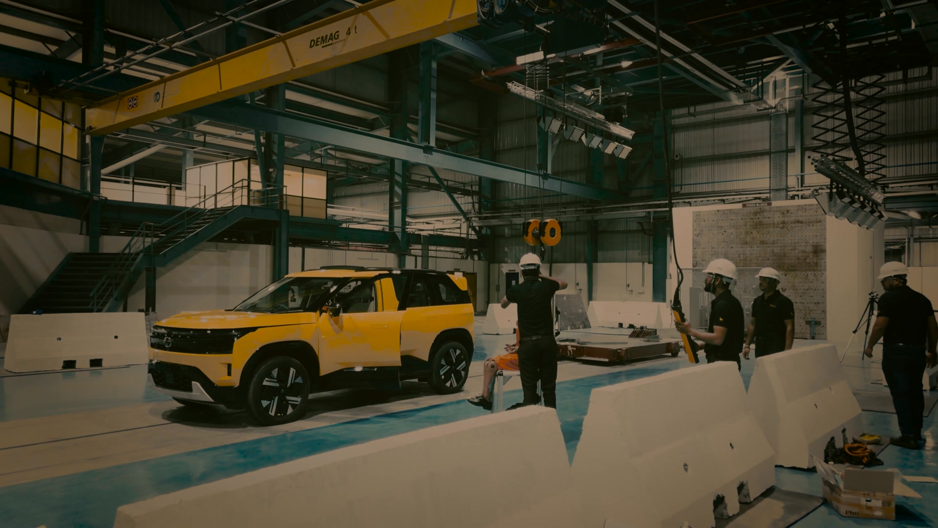 When others hit walls, we hit a benchmark. Sierra vs Sierra. Indias first car to car crash test