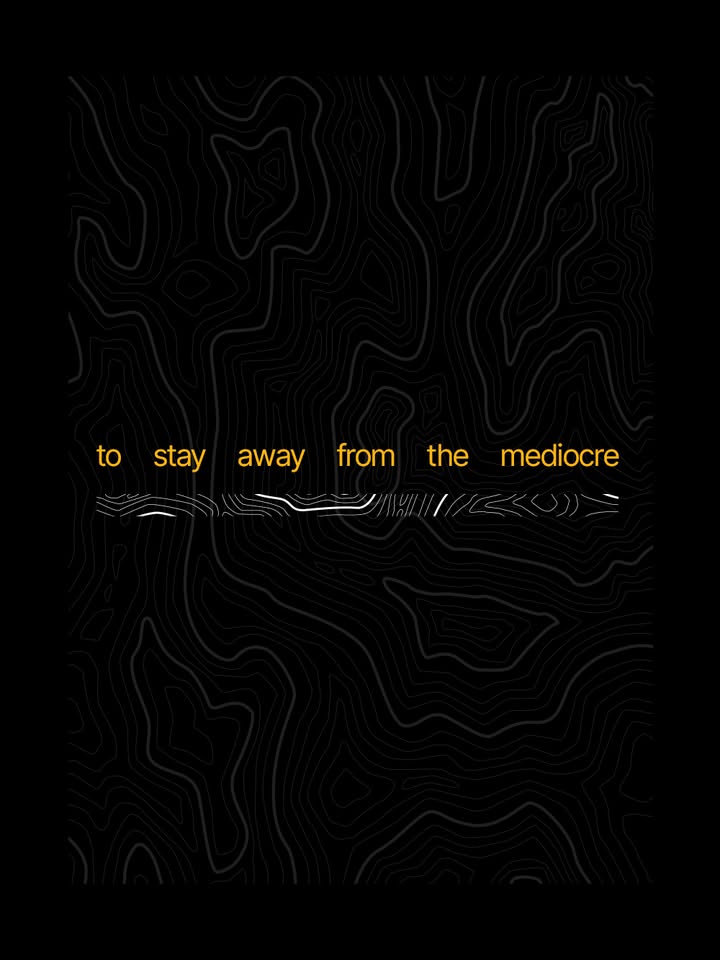 A lineup of people who dont settle. Fitting company for Sierra that doesnt either