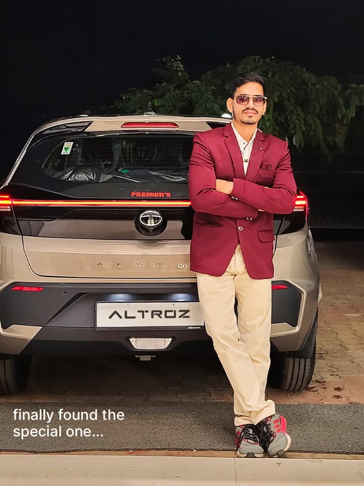 Omkar s All New ALTROZ is the perfect addition to this family AllNewAltroz AllNewTataAltroz TataAltroz2025 FeelSpe...