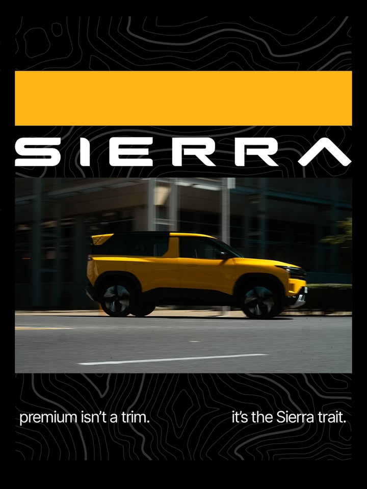 Explore the Sierra line up Sierra TataSierra EscapeMediocre