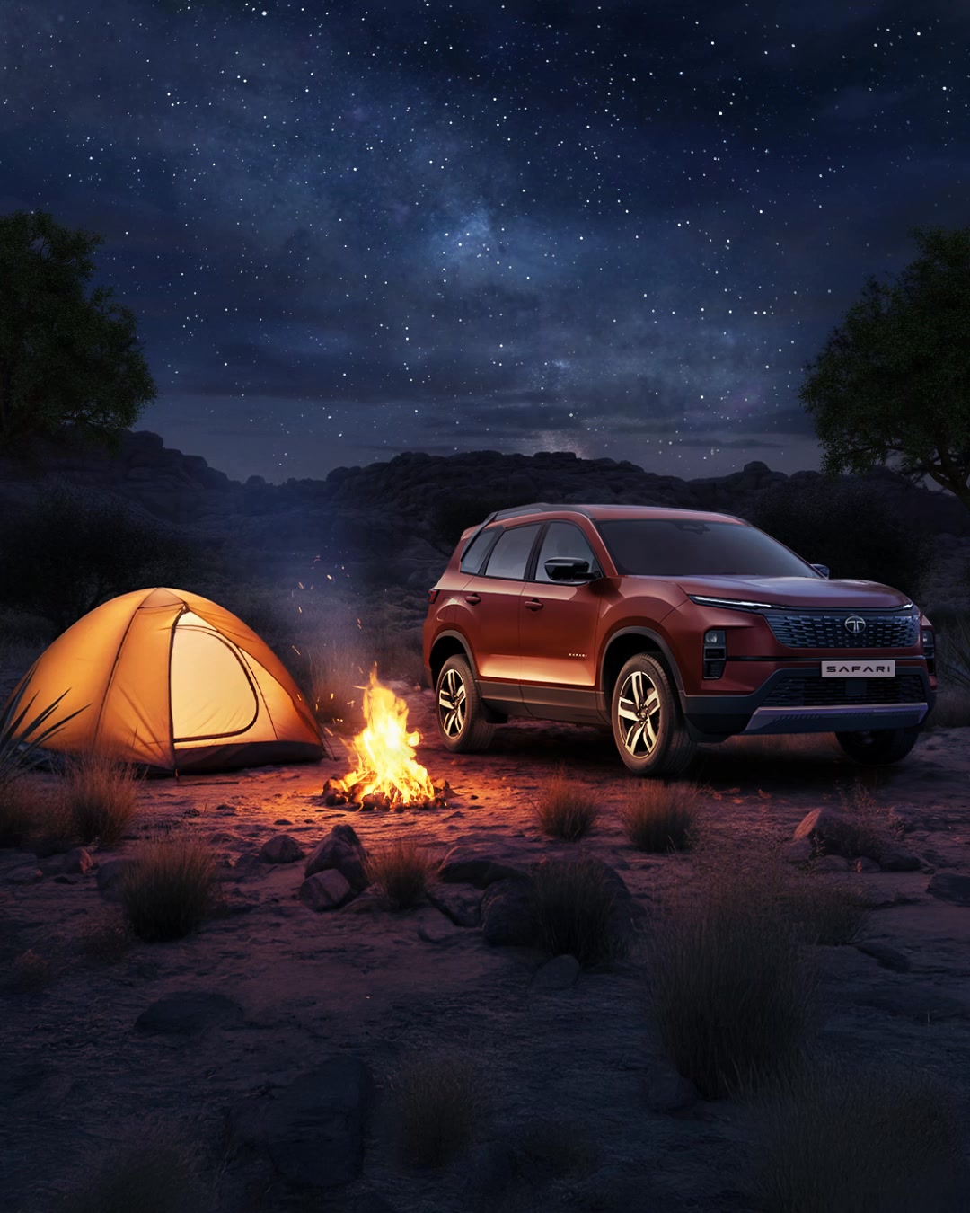 Trading streetlights for starlight. Visit https bit.ly SafariAdventureXBookNow to book now