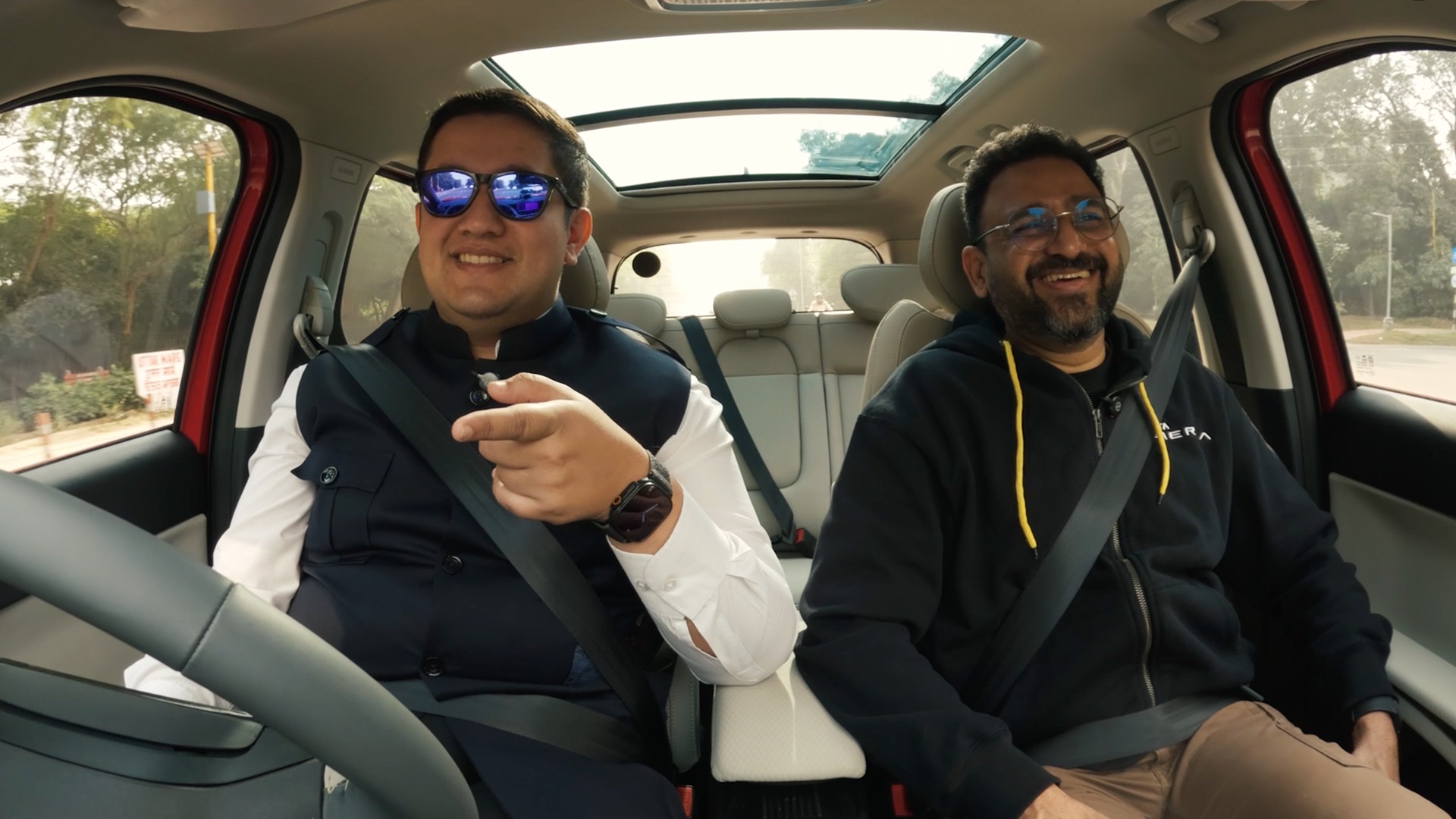 He grew up in the backseat of the original Sierra. Today, he becomes the first to drive the new one